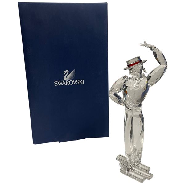 2003 Swarovski Crystal "Magic of Dance - Antonio" 8.5" Tall in Original Box with COA
