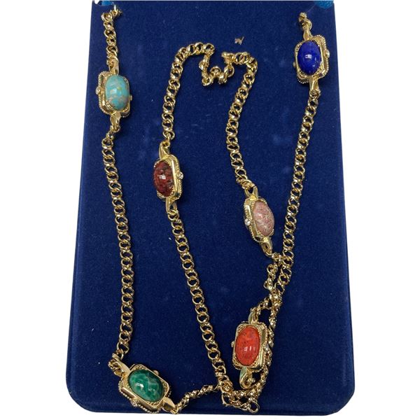 Camrose & Kross JBK 30" Necklace & Gold-Tone Oval Link Bracelet