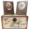 Image 1 : Safari Tours Storage Box & 2 Tine Life Books (Box is 11" x 19" x 10" tall)