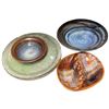 Image 2 : Shelf Lot of Art Pottery, Ceramics and Wood Items