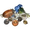 Image 2 : Large Group of Vintage Copper, Brass, China & Other Home Goods