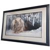 Image 1 : 1987 Robert Bateman Print "Dozing Lynx" (Double matted in a 40" x 28" frame"