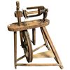 Image 3 : Antique Wood Spinning Wheel