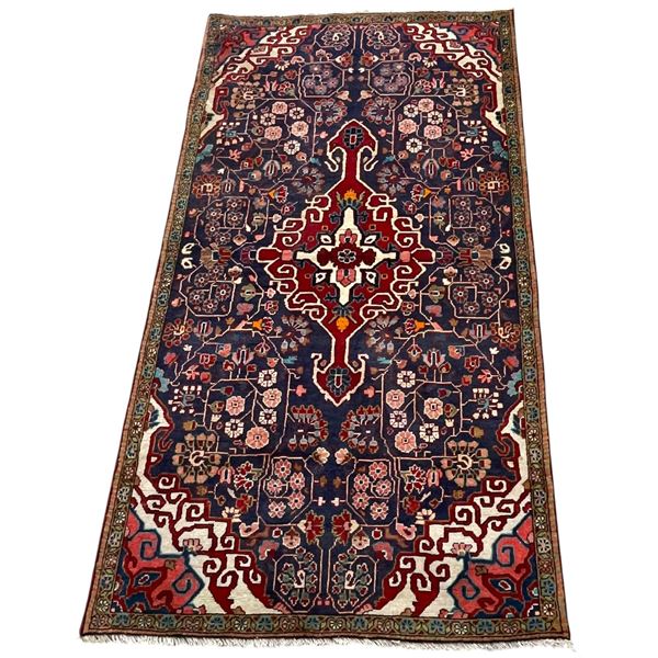 Authentic Hand Knotted Persian Carpet (5'9" x 3'3" / 775cm x 97cm)