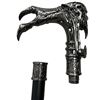 Image 2 : Gothic Metal Cane - Hollow to add your own flask or sword