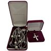 Image 1 : 2 Camrose & Kross JKB Necklaces - 38" Triple Stand and 2" Cross on 18" Chain - In original cases wit