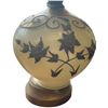 Image 3 : Pair of Hollywood Regency Glass Lamp Bases - Possibly Carl Falkenstein - No Shades