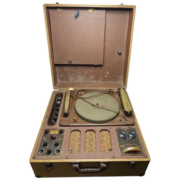 Meissner Model 9-1065 Tube Phono Recorder & PA System