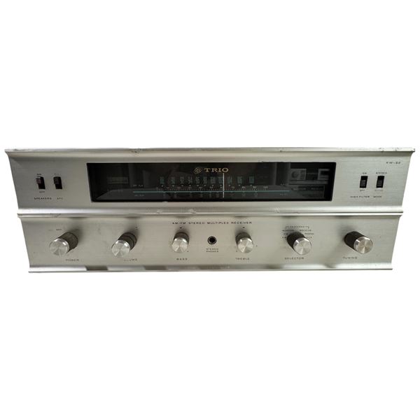 Trio KW-22 AM FM Stereo Tube Receiver Japan Vintage Audio