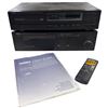 Image 1 : Yamaha DSP-E390 AV Amplifier & CDX-520 CD Player Stereo Components
