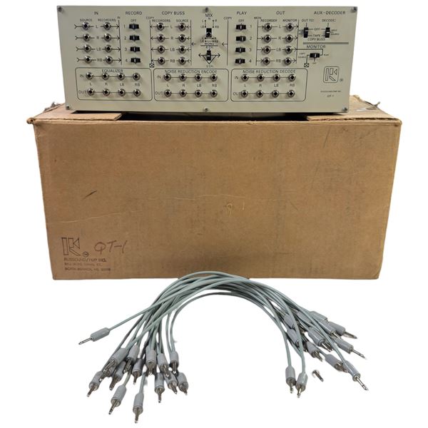 1970s Russound QT-1 Switching Control Center with Original Box