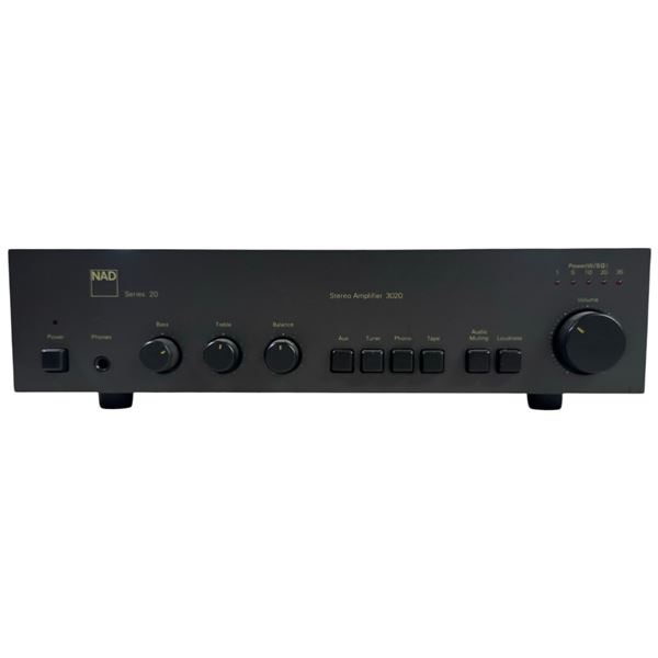 NAD Series 20 Stereo Amplifier Model 3020 Solid State