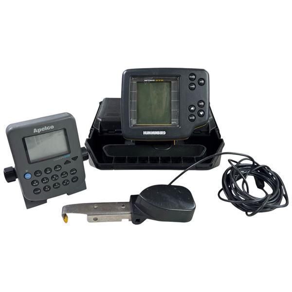 Humminbird Wide Eye Fish Finder and Loran GPS 6400 Unit