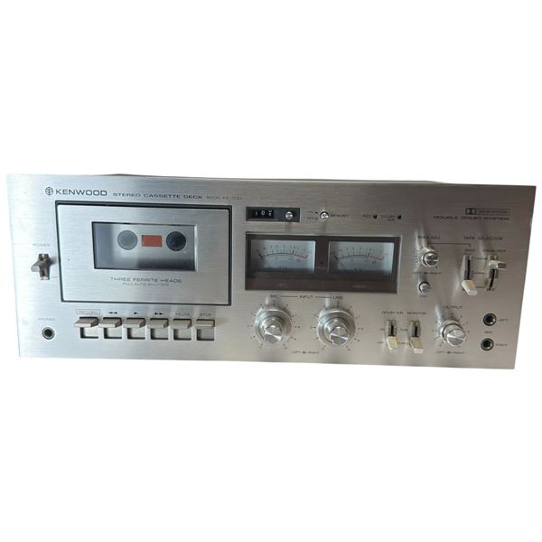 Kenwood Model KX-1030 Stereo Cassette Deck 1970s Vintage