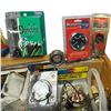 Image 4 : Box of Assorted Vintage Car Parts and Upgrades Lots of New Old Stock