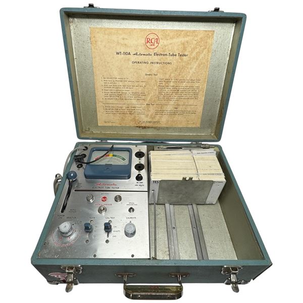 RCA Automatic Electron Tube Tester WT-110A