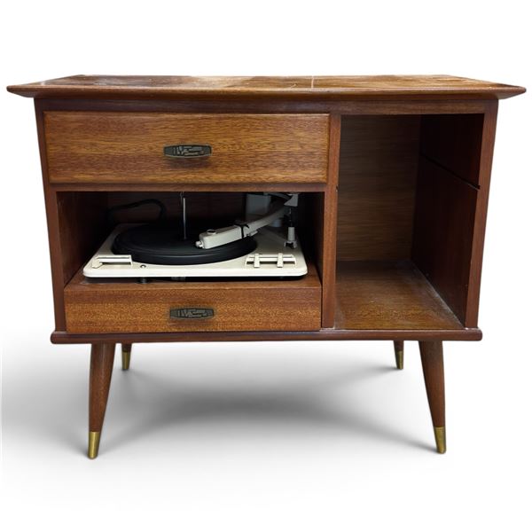 Vintage Garrard Turntable Cabinet Model 210