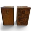 Image 3 : Pair of Vintage Wharfedale W-60 Speakers Wood Cabinets 2-Way Design