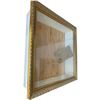 Image 1 : Glass Front Shadow Box Frame (6" deep x 28" x 26")
