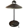 Image 1 : 1990s Black Metal Halogen Desk Lamp - 16" tall