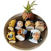 Image 1 : Tray of Japanese Mini Toby Jugs and Other Collectibles