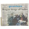 Image 2 : Stack of Vintage Newspapers with Historical Event Headlines - 1950s - 1980s