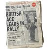 Image 3 : Stack of Vintage Newspapers with Historical Event Headlines - 1950s - 1980s