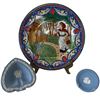 Image 1 : 2 Wedgwood Jasperware Trinket Dishes & Wedgewood "Little Red Riding Hood" Collector Plate