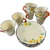 Image 5 : English "Circle" Demitasse, Hungarian Decanter, and Stackable Japanese Teapot Set