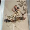 Image 2 : Vintage Framed 3D Chinese Art (Frame is 2" deep x 18" wide x 42" tall)