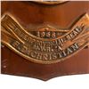 Image 2 : 1968 Ontario Department of Labour Copper Plaque on Wood (7" x 10")