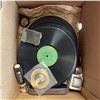 Image 5 : Sherman Clay Co Victrola - Wood Cased - Includes a box of records