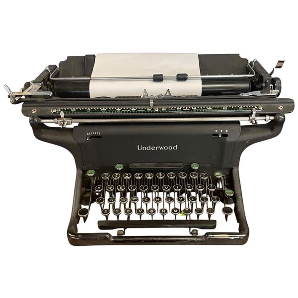 Vintage Underwood Manual Office Typewriter