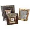 Image 5 : Group of Picture Frames, Wall Hook, Brass Plate from Mexico and more