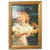 Image 3 : Pair of Framed Prints of Pears Soap Ads (12" x 18" framed)