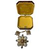 Image 5 : 4 Joan Rivers Trinket Boxes with Removable Brooch Tops and Matching Earrings