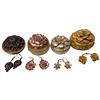 Image 1 : 4 Joan Rivers Trinket Boxes with Removable Brooch Tops and Matching Earrings