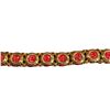 Image 3 : 2 Camrose & Kross JBK Bracelets (Red Enamel "Non Relinques" & Gold-Tone with Blue Crystals) Both in 