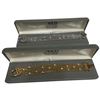 Image 1 : 2 Nolan Miller Chain & Crystal Bracelets in Original Cases - 2 Gold-Tone & 1 Silver-Tone