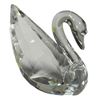 Image 2 : Swarovski Crystal 2" Globe with SCS Logo & 1" Swan - Both in Original Boxes