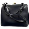 Image 3 : 3 Vintage Navy Blue Purses & 1 Navy Blue Hat - Variety of Materials