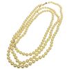 Image 2 : Joan Rivers 62" Rope of Creamy 9.8mm Faux Pearls with Original Bag