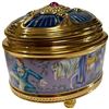 Image 9 : 4 Franklin Mint Porcelain Music Boxes by House of Faberge