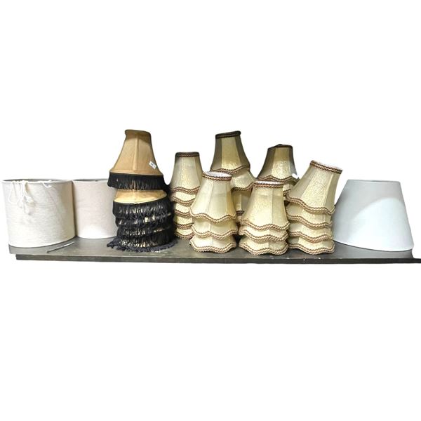 Shelf Lot of 5" Mini Lamp Shades