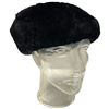 Image 1 : Vintage Black Fur Beret by Christina of Vancouver