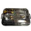 Image 3 : Group of Kitchen Items in a Metal Tray