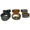 Image 1 : 6 Leather Belts with Buckles - Range of sizes
