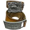 Image 3 : 6 Leather Belts with Buckles - Range of sizes