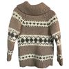 Image 2 : Knitted Brown Cowichan Sweater
