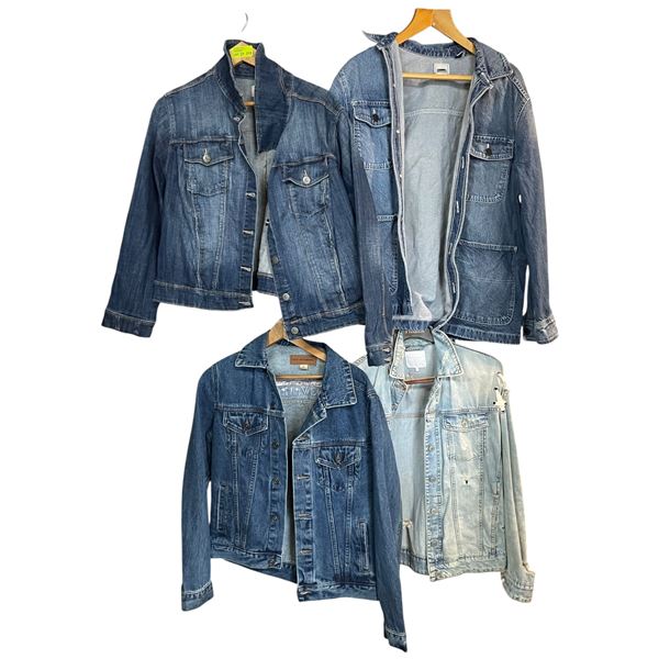 4 Assorted Jean Jackets